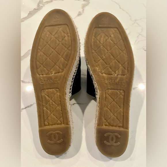 CHANEL Women’s CC Mule Espadrilles EU 40 - Picture 4 of 6
